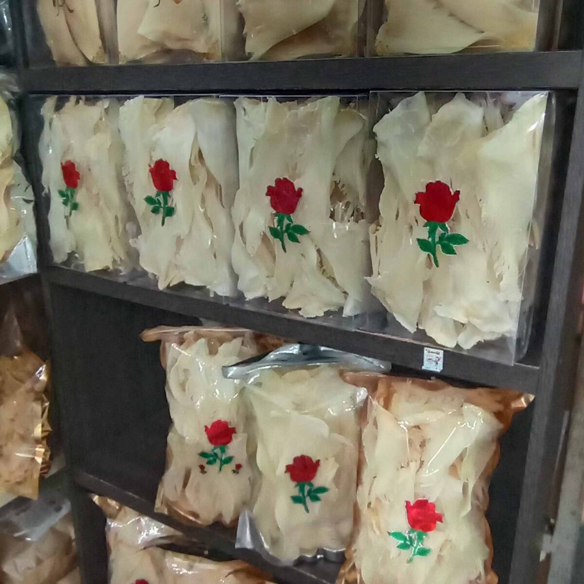 Foto von Haiprodukten zum Verkauf