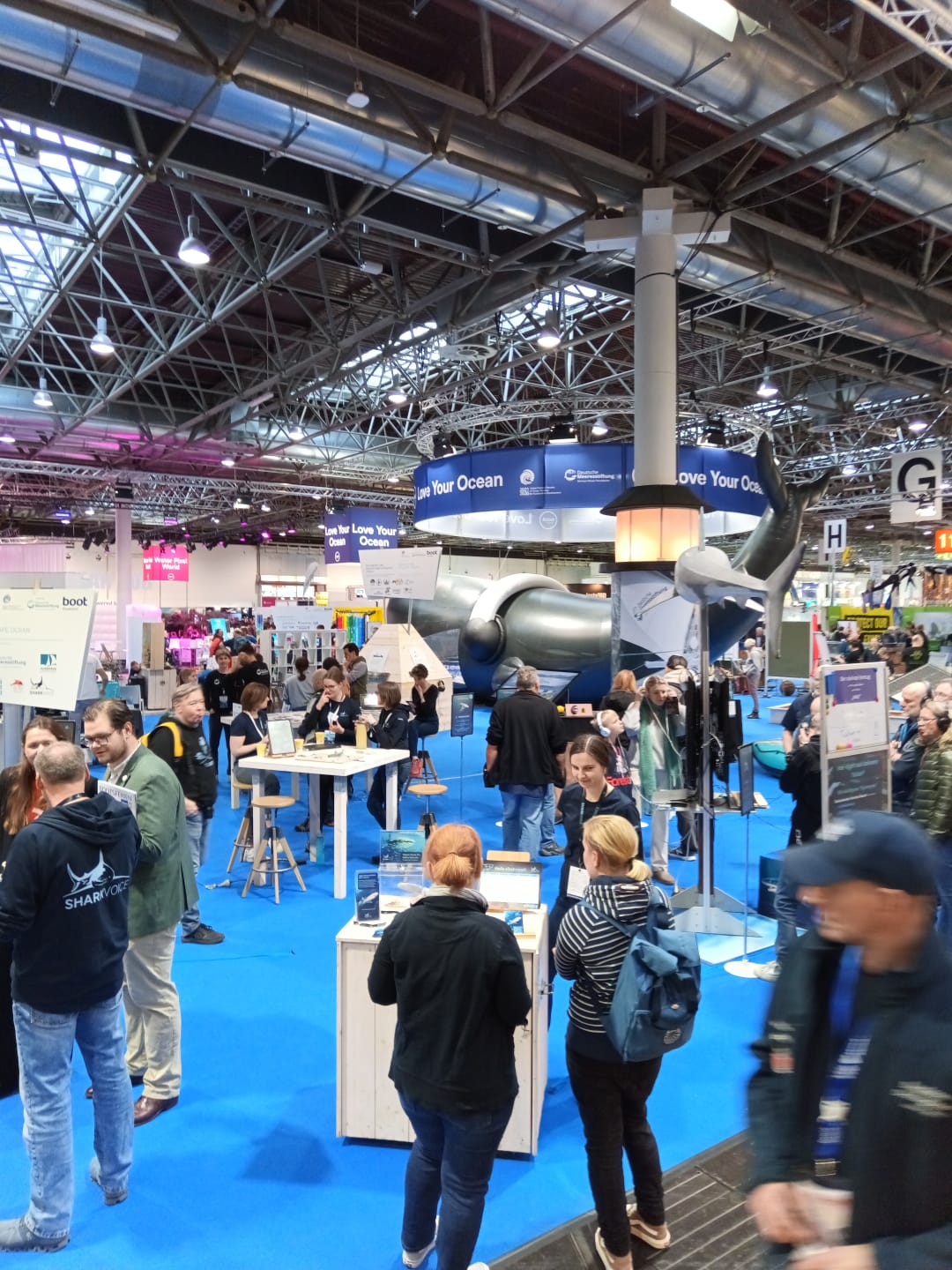 Überblick Love your Ocean Stand